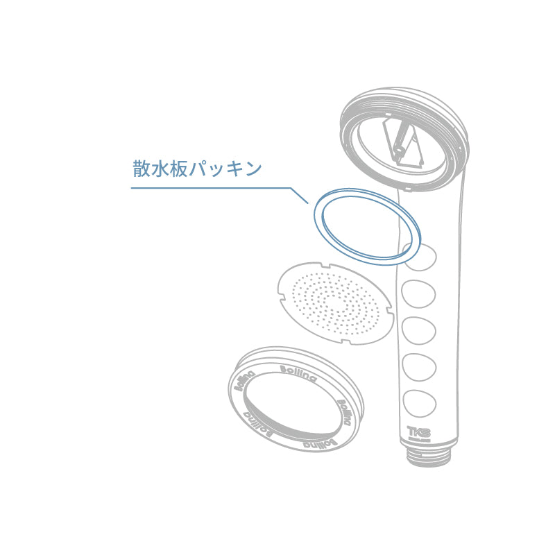 散水板パッキン【ボリーナワイドタイプ】
