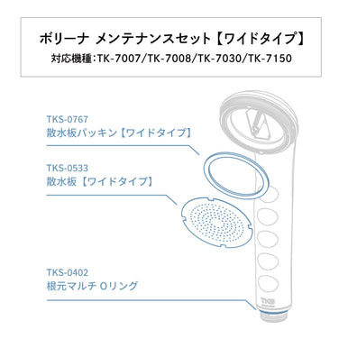 メンテナンスセット【ボリーナワイドタイプ】