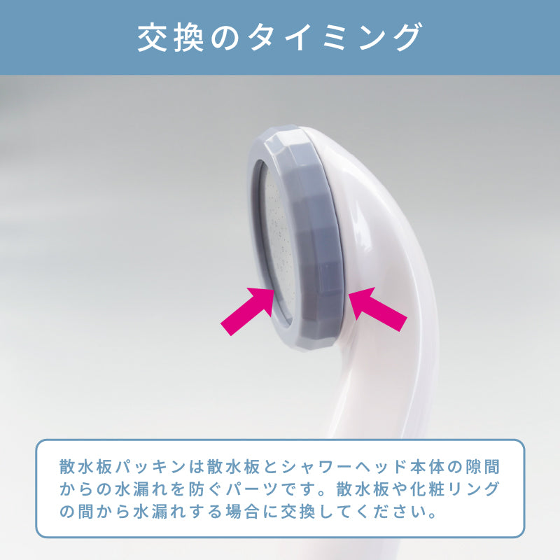 散水板パッキン【共通パーツ】｜TKSシャワーヘッド専用メンテナンス