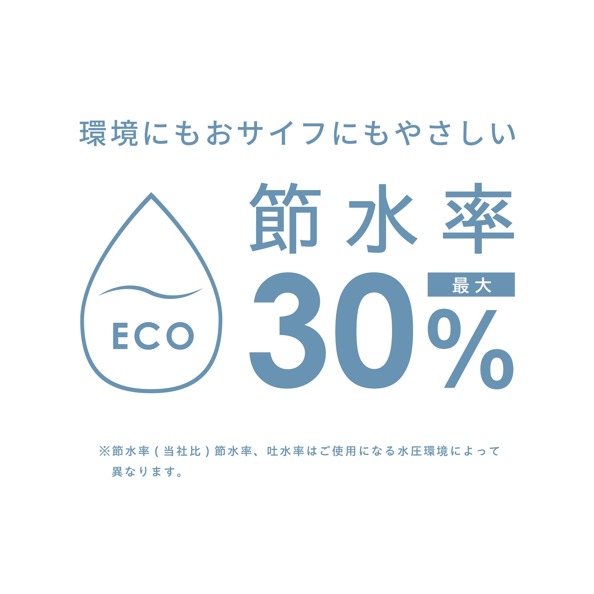 awawaは蛇口用節水器です。節水率は最大30％です。